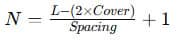 How to Calculate the Number of Bars in Footing