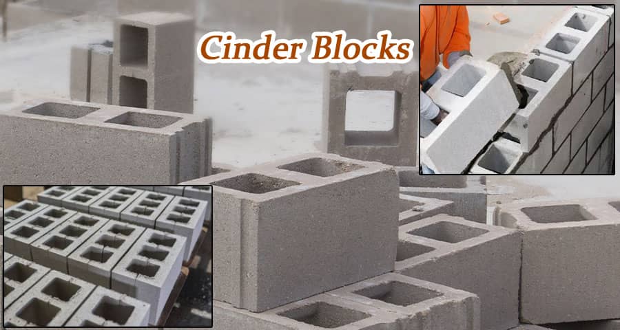 Cinder Blocks in Construction